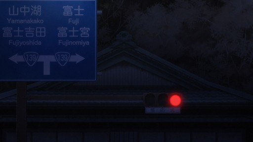 Intersection to Lake Motosu